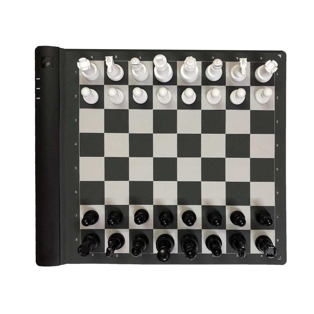 Square Off Pro Electronic Chess Board for Adults & Kids | AI-Powered &  Digital | Play Against AI or Friends | Portable & Rollable Computer Chess  Board