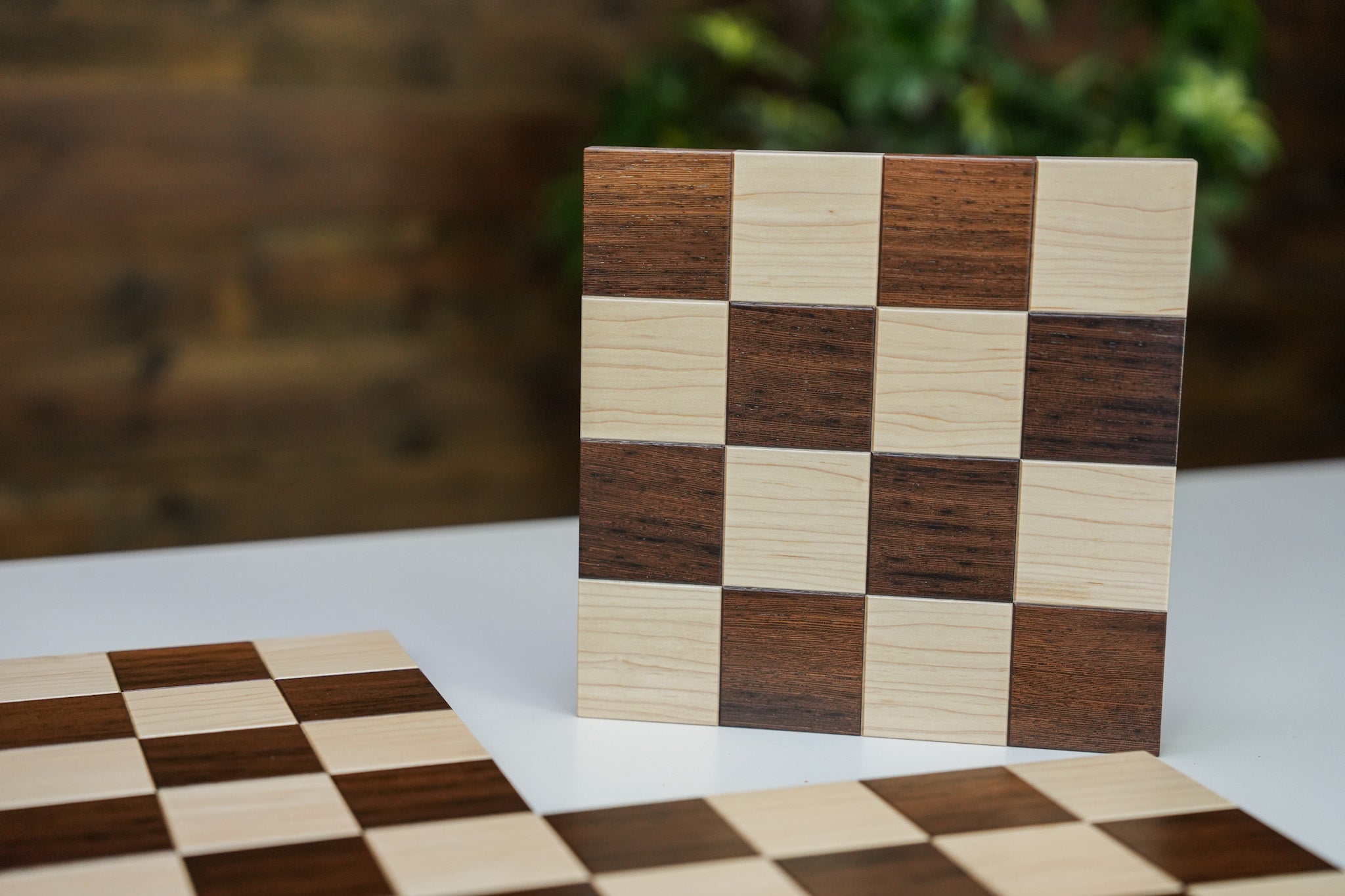 the STACK Chessboard - Tournament Edition in Light Wenge and Maple - LIMITED EDITION! - Board - Chess-House