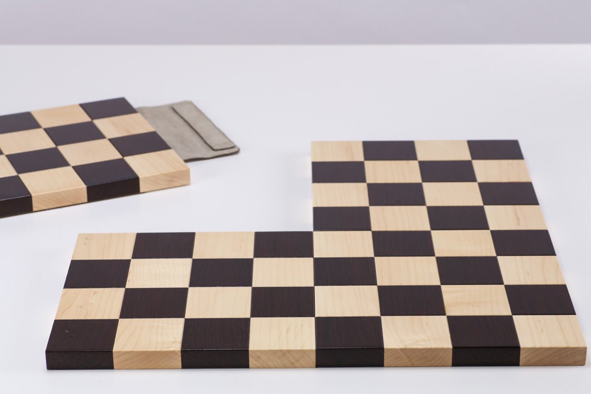 the STACK Chessboard - Tournament Edition in Wenge and Maple - Board - Chess-House