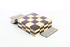 the STACK Chessboard - Tournament Edition in Wenge and Maple (DISCOUNTED FOR IMPERFECTION) - Board - Chess-House
