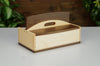 Walnut Maple Premium Hardwood Picnic Basket Chess Box - Box - Chess-House