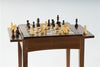 Walnut Player's Chess Table (Frame only, already own chessboard) - Table - Chess-House