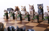 Wild Animal of America Chess Set with Storage Board - Chess Set - Chess-House