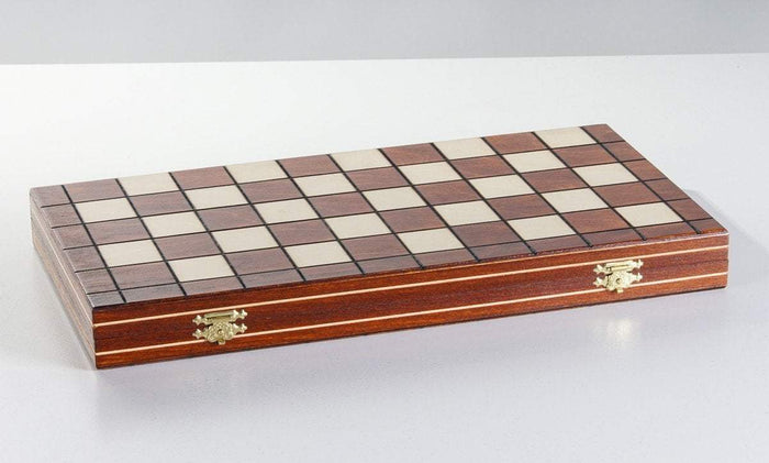 Wooden Checkers 100 squares, International Draughts