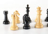 Woodgrain Finish Large Gloss Chessmen - Piece - Chess-House