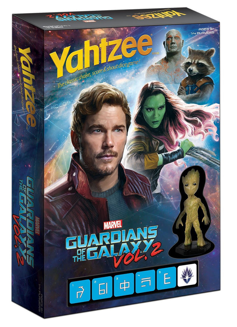 Yahtzee Dice Game - Guardians of the Galaxy Vol. 2 Edition